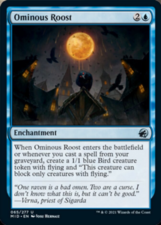 Ominous Roost [Innistrad: Midnight Hunt] | Play N Trade Winnipeg