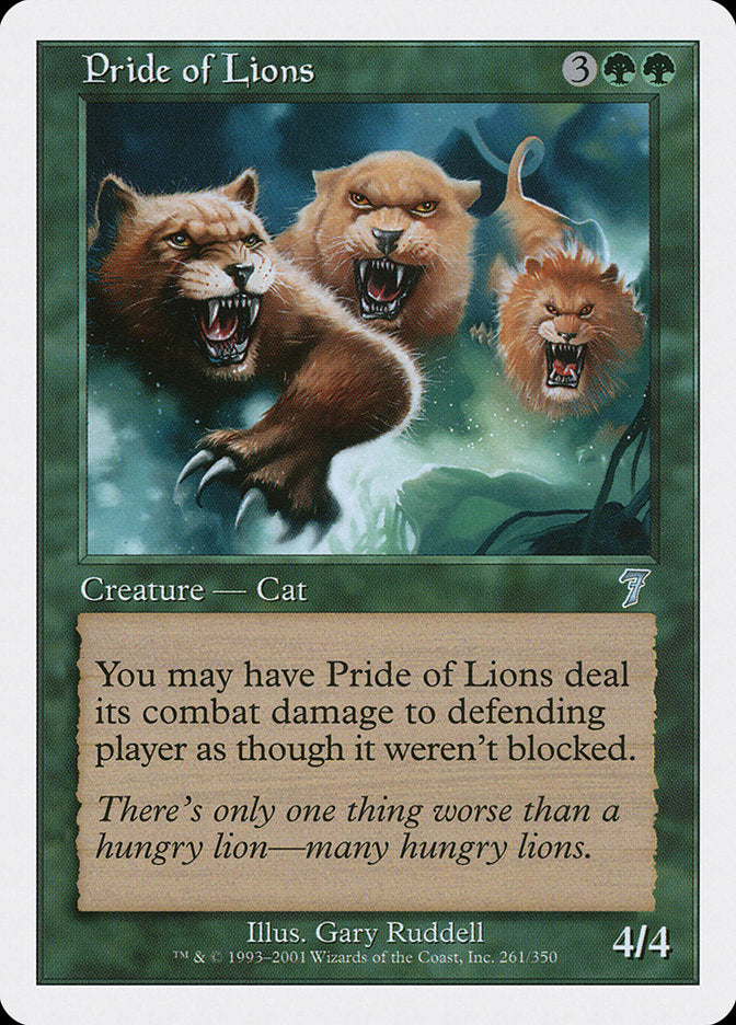 Pride of Lions [Seventh Edition] | Play N Trade Winnipeg