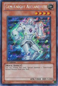 Gem-Knight Alexandrite [HA05-EN004] Secret Rare | Play N Trade Winnipeg