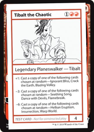 Tibalt the Chaotic (2021 Edition) [Mystery Booster Playtest Cards] | Play N Trade Winnipeg