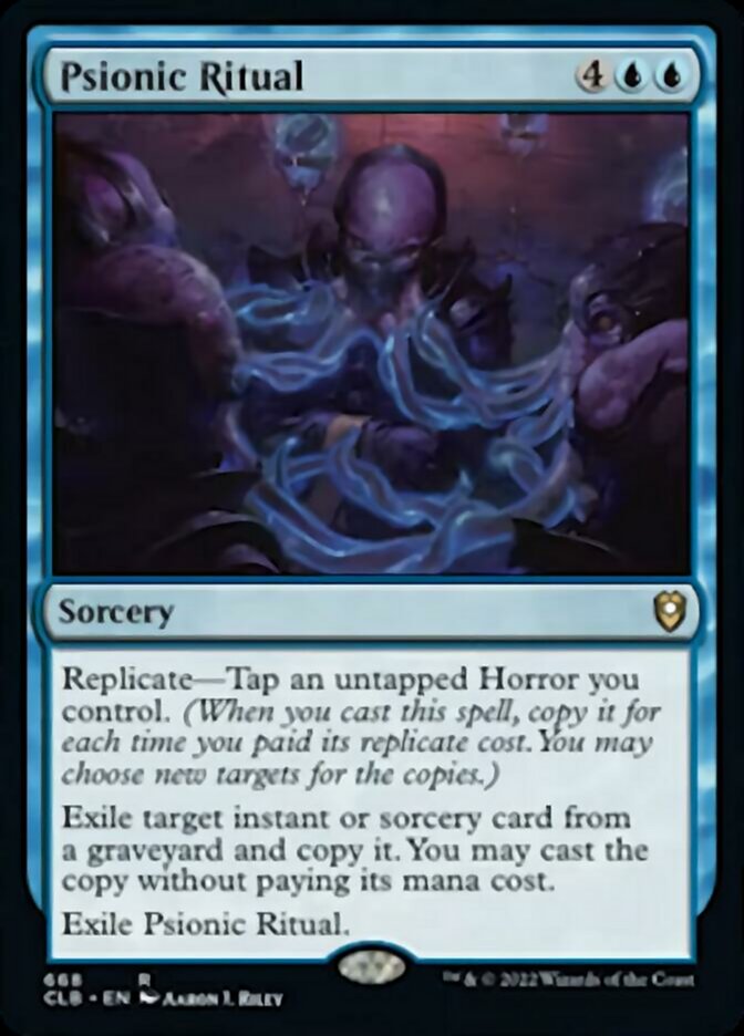 Psionic Ritual [Commander Legends: Battle for Baldur's Gate] | Play N Trade Winnipeg