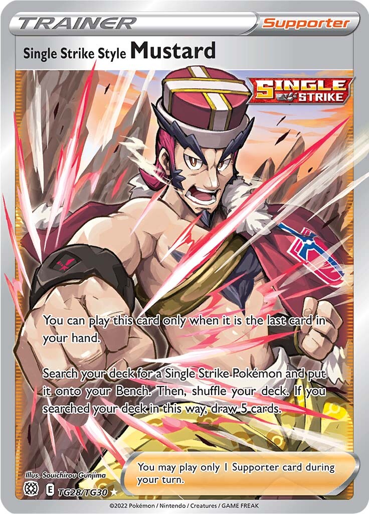 Single Strike Style Mustard (TG28/TG30) [Sword & Shield: Brilliant Stars] | Play N Trade Winnipeg