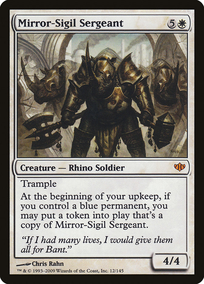 Mirror-Sigil Sergeant [Conflux] | Play N Trade Winnipeg