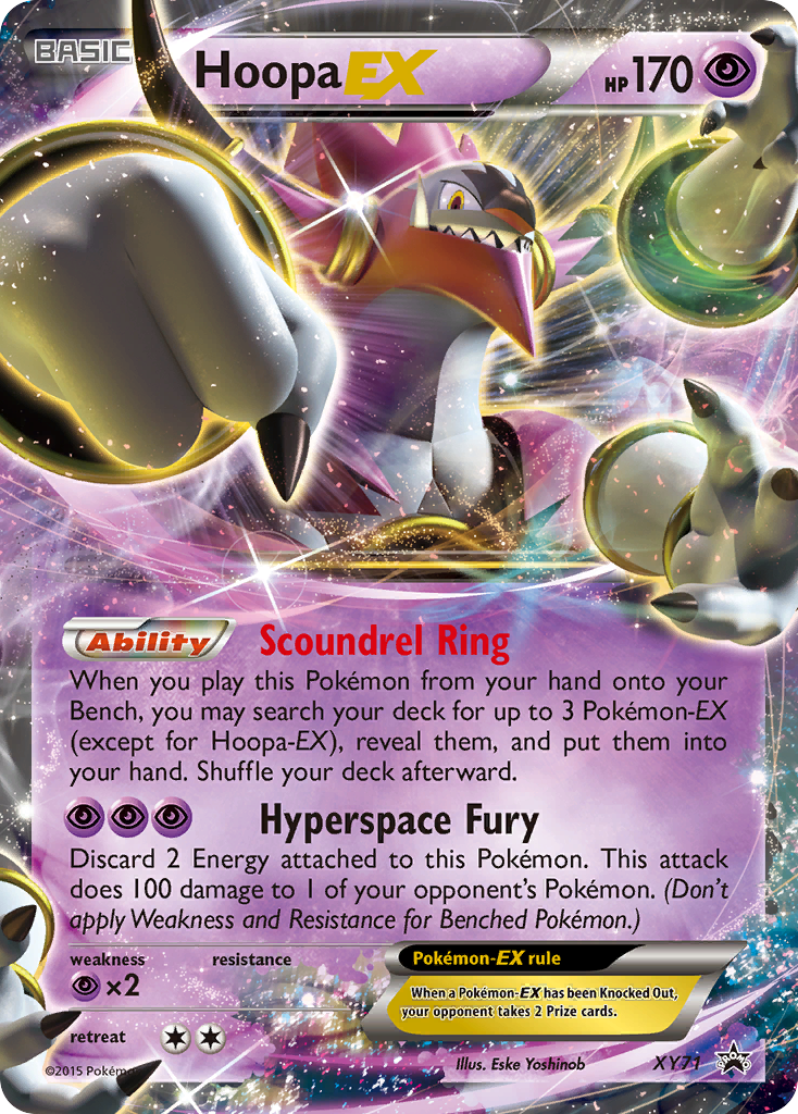 Hoopa EX (XY71) [XY: Black Star Promos] | Play N Trade Winnipeg