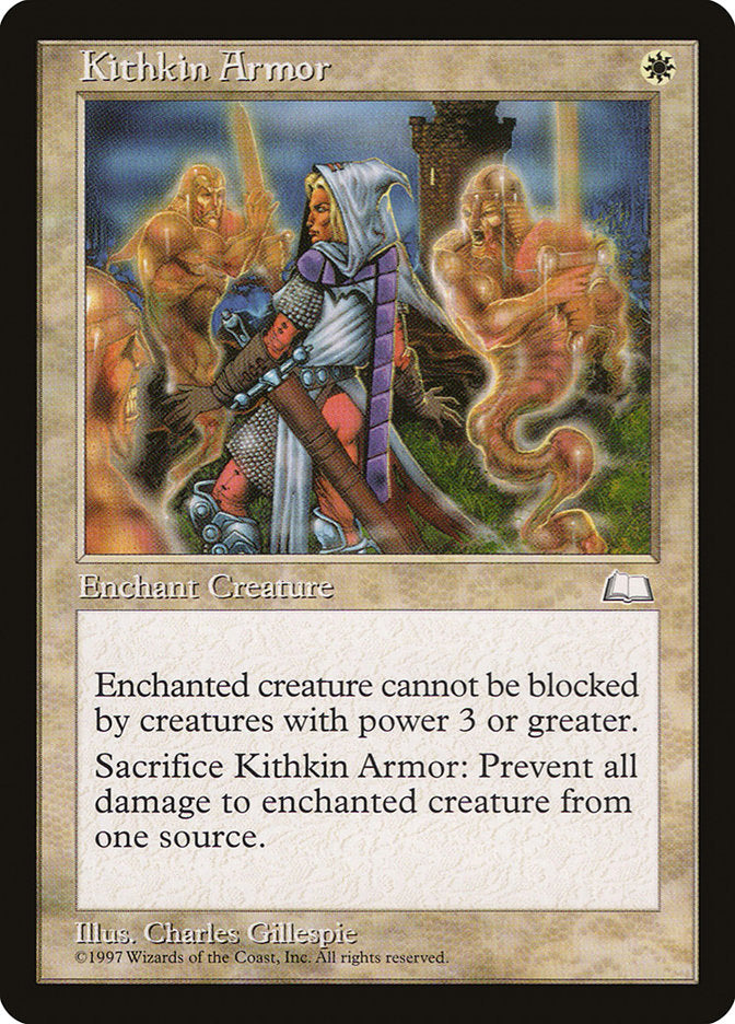 Kithkin Armor [Weatherlight] | Play N Trade Winnipeg