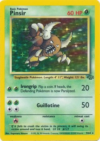 Pinsir (9/64) [Jungle Unlimited] | Play N Trade Winnipeg