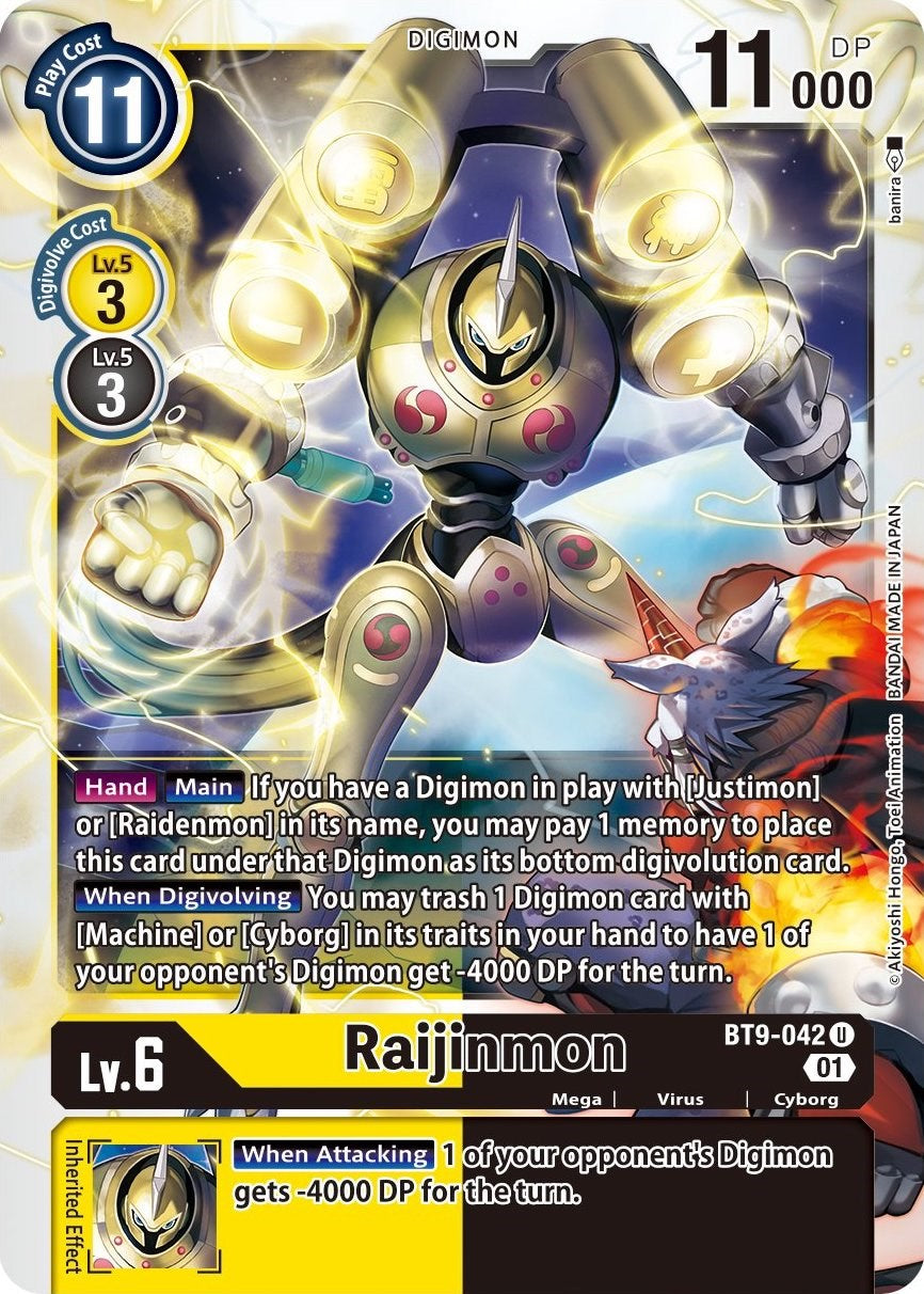 Raijinmon [BT9-042] [X Record] | Play N Trade Winnipeg