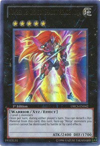 Number 12: Crimson Shadow Armor Ninja [ORCS-EN042] Ultra Rare | Play N Trade Winnipeg