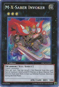 M-X-Saber Invoker [ORCS-EN099] Secret Rare | Play N Trade Winnipeg