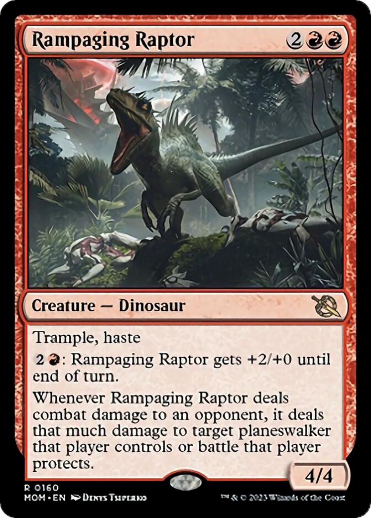 Rampaging Raptor [March of the Machine] | Play N Trade Winnipeg