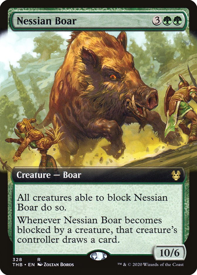 Nessian Boar (Extended) [Theros Beyond Death] | Play N Trade Winnipeg