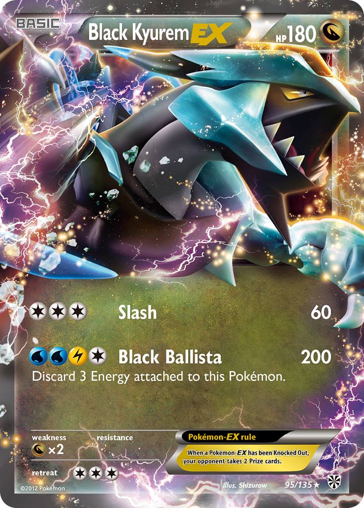 Black Kyurem EX (95/135) [Black & White: Plasma Storm] | Play N Trade Winnipeg