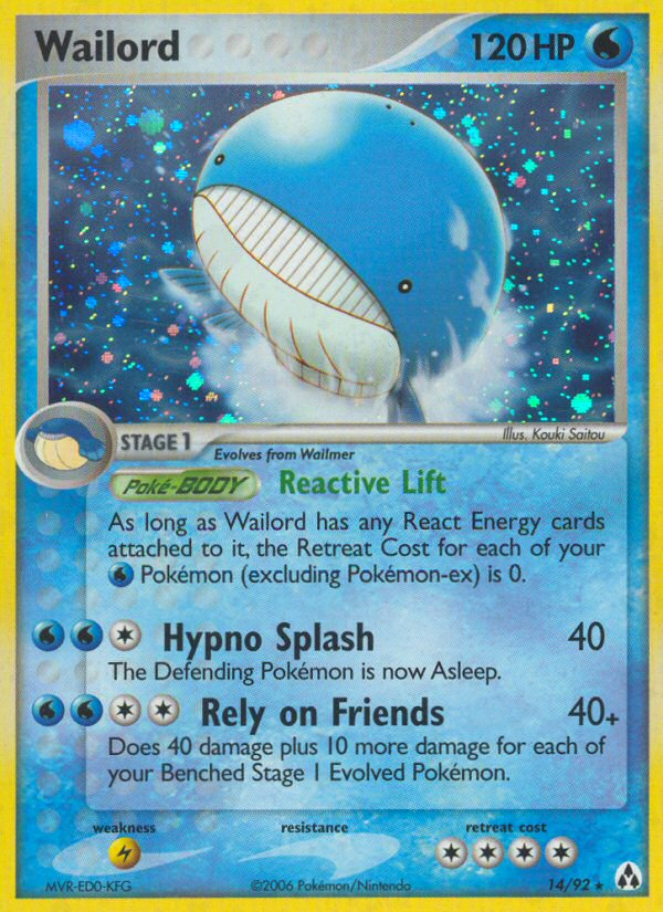 Wailord (14/92) [EX: Legend Maker] | Play N Trade Winnipeg