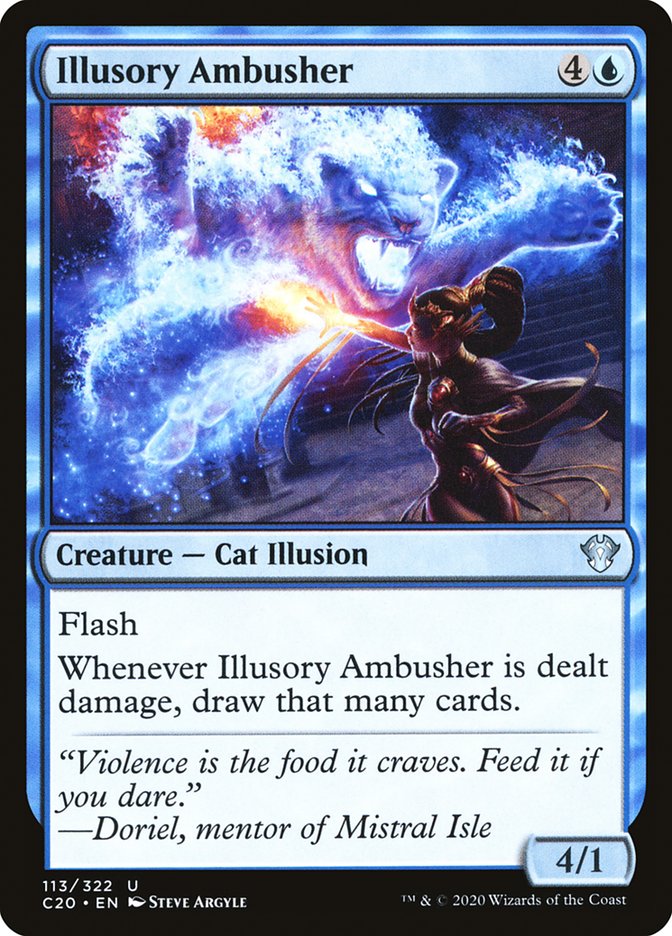 Illusory Ambusher [Commander 2020] | Play N Trade Winnipeg