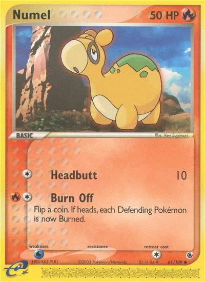 Numel (61/109) [EX: Ruby & Sapphire] | Play N Trade Winnipeg