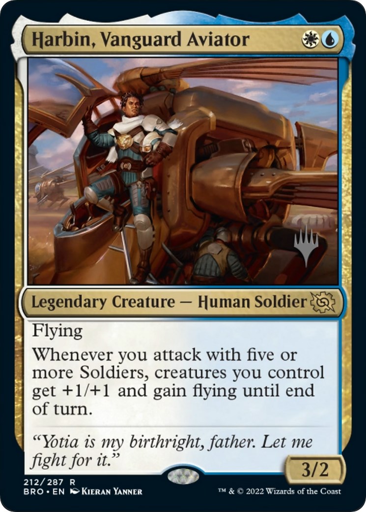 Harbin, Vanguard Aviator (Promo Pack) [The Brothers' War Promos] | Play N Trade Winnipeg