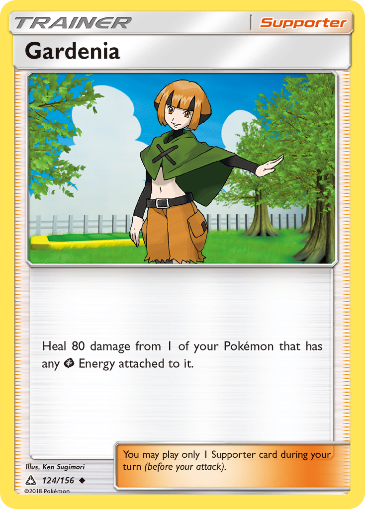 Gardenia (124/156) [Sun & Moon: Ultra Prism] | Play N Trade Winnipeg