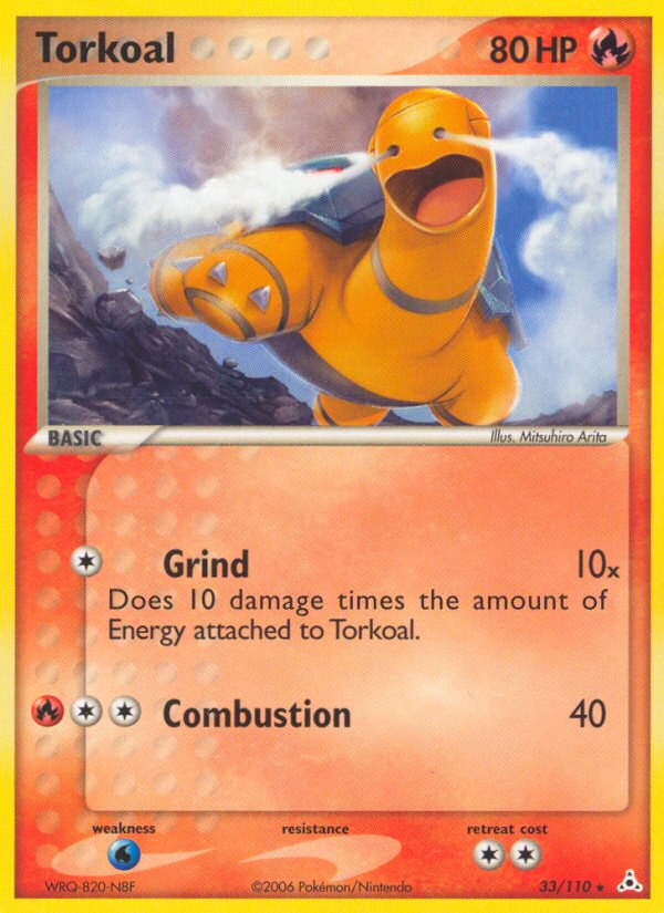 Torkoal (33/110) [EX: Holon Phantoms] | Play N Trade Winnipeg