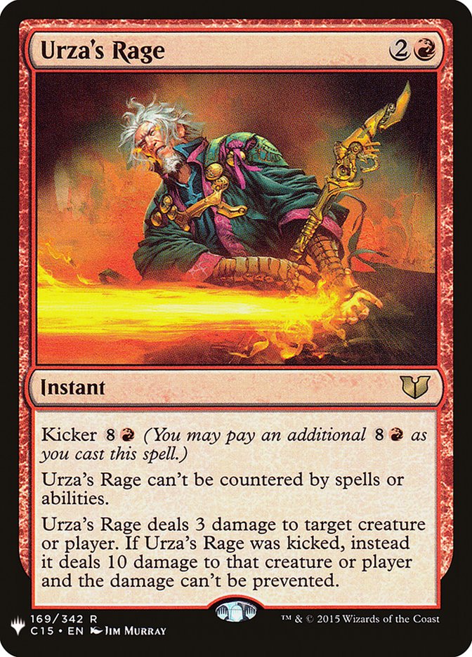 Urza's Rage [Mystery Booster] | Play N Trade Winnipeg