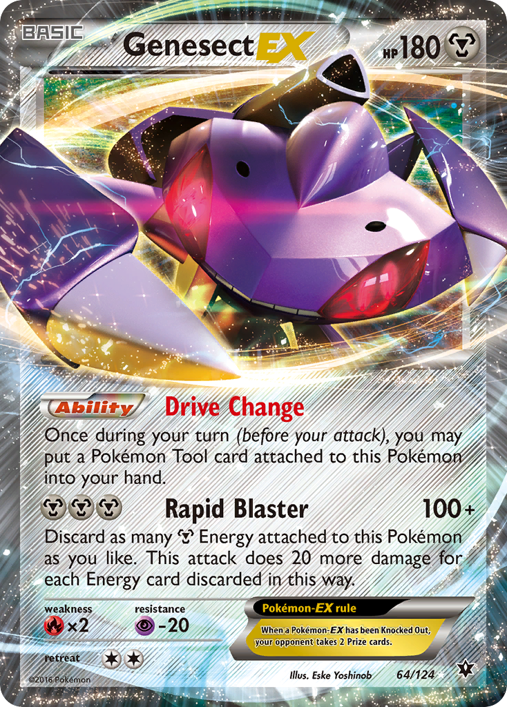 Genesect EX (64/124) [XY: Fates Collide] | Play N Trade Winnipeg