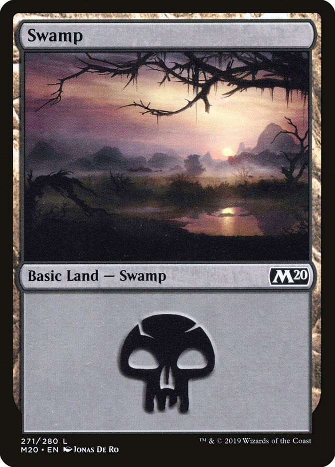 Swamp (271) [Core Set 2020] | Play N Trade Winnipeg