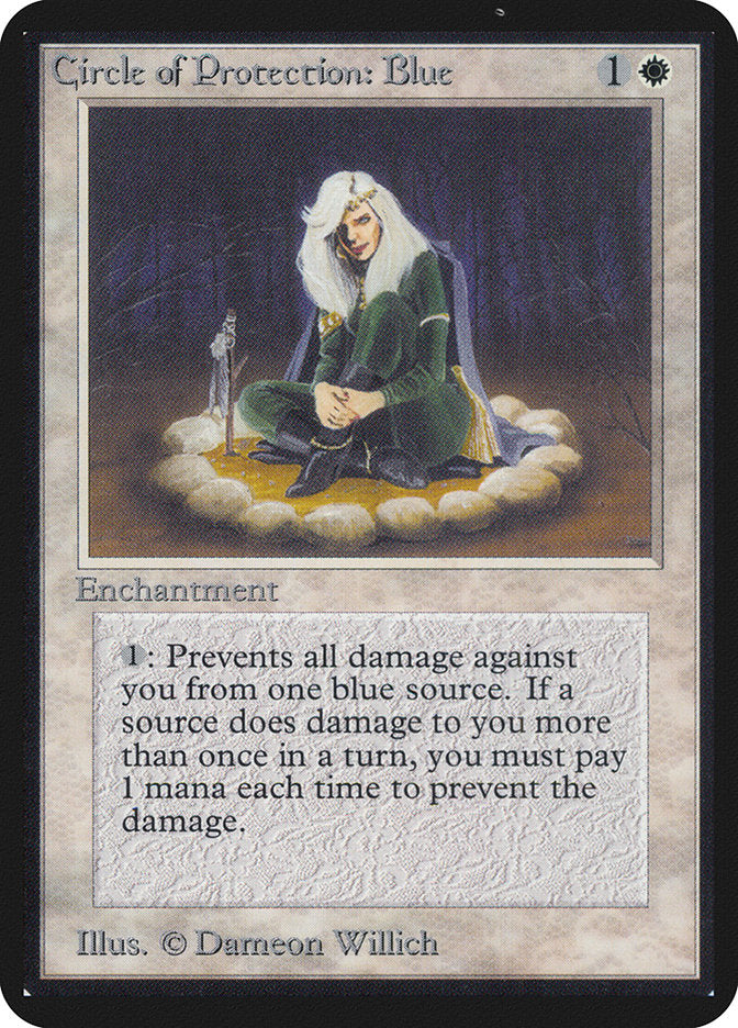 Circle of Protection: Blue [Limited Edition Alpha] | Play N Trade Winnipeg