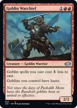Goblin Warchief [Jumpstart 2022] | Play N Trade Winnipeg