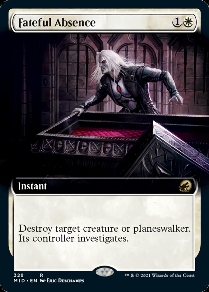 Fateful Absence (Extended) [Innistrad: Midnight Hunt] | Play N Trade Winnipeg