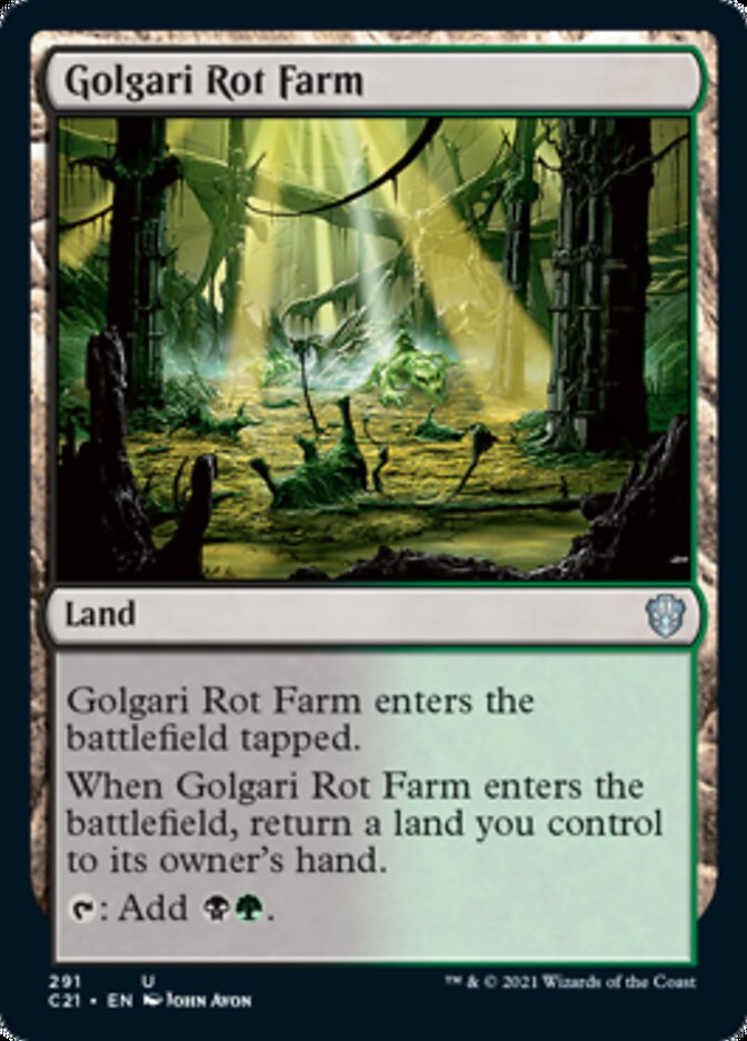 Golgari Rot Farm [Commander 2021] | Play N Trade Winnipeg