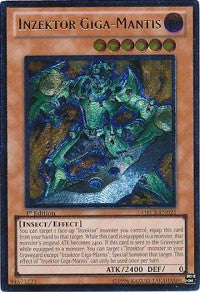 Inzektor Giga-Mantis (UTR) [ORCS-EN021] Ultimate Rare | Play N Trade Winnipeg