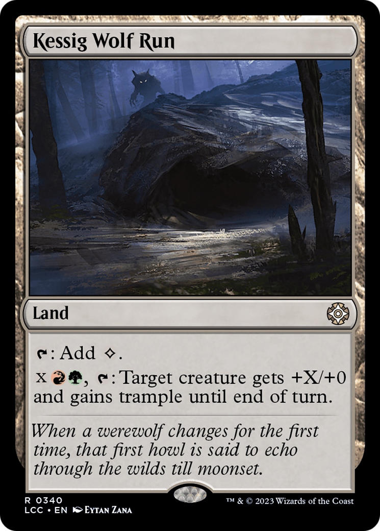 Kessig Wolf Run [The Lost Caverns of Ixalan Commander] | Play N Trade Winnipeg