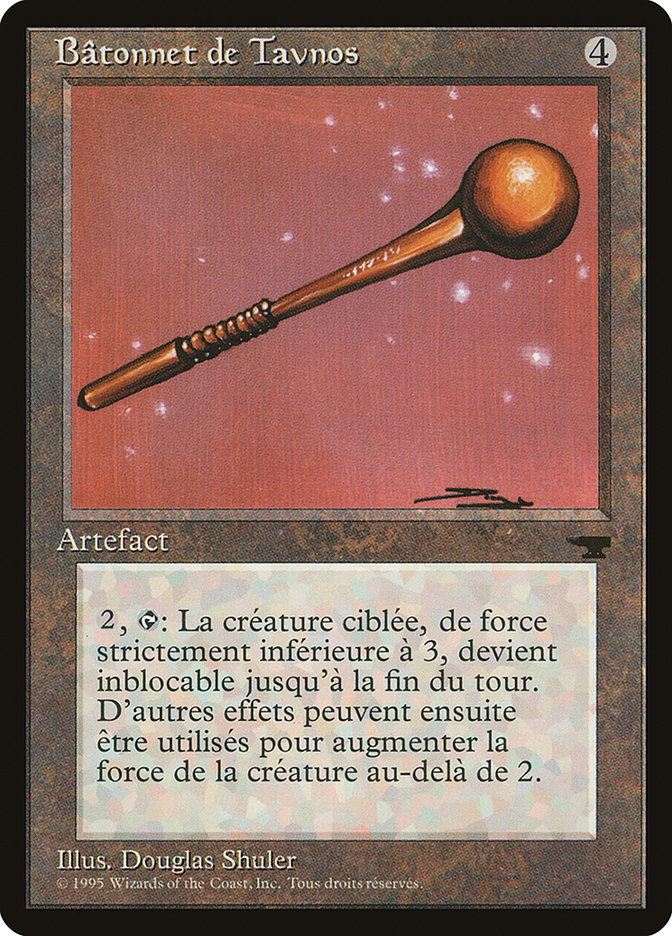 Tawnos's Wand (French) - "Batonnet de Tavnos" [Renaissance] | Play N Trade Winnipeg