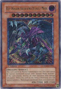 Red Dragon Archfiend/Assault Mode (UTR) [CRMS-EN004] Ultimate Rare | Play N Trade Winnipeg