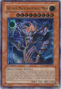 Arcanite Magician/Assault Mode (UTR) [CRMS-EN021] Ultimate Rare | Play N Trade Winnipeg