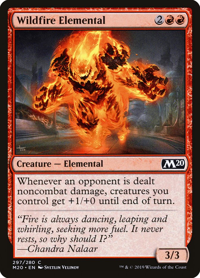 Wildfire Elemental [Core Set 2020] | Play N Trade Winnipeg