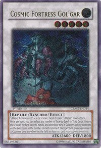 Cosmic Fortress Gol'Gar (UTR) [CRMS-EN044] Ultimate Rare | Play N Trade Winnipeg