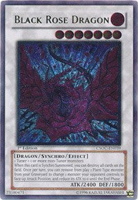 Black Rose Dragon (UTR) [CSOC-EN039] Ultimate Rare | Play N Trade Winnipeg