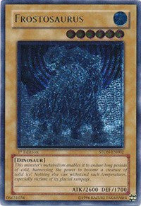 Frostosaurus (UTR) [STON-EN002] Ultimate Rare | Play N Trade Winnipeg