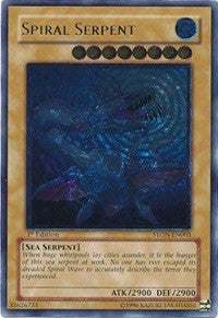 Spiral Serpent (UTR) [STON-EN003] Ultimate Rare | Play N Trade Winnipeg