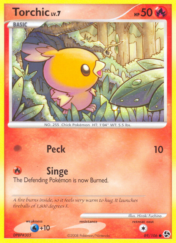 Torchic (89/106) [Diamond & Pearl: Great Encounters] | Play N Trade Winnipeg