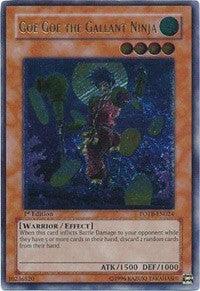 Goe Goe the Gallant Ninja (UTR) [FOTB-EN024] Ultimate Rare | Play N Trade Winnipeg