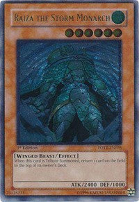 Raiza the Storm Monarch (UTR) [FOTB-EN026] Ultimate Rare | Play N Trade Winnipeg