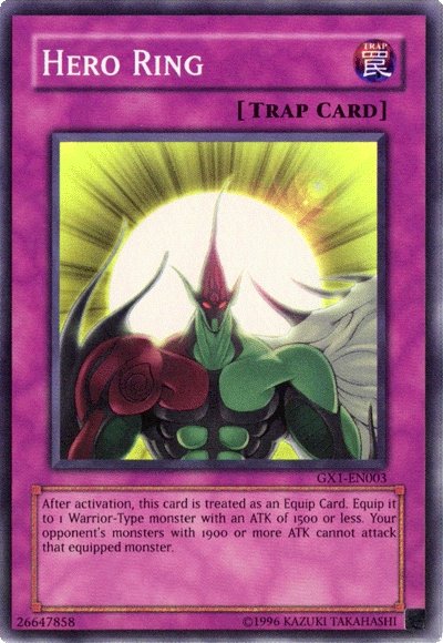 Hero Ring [GX1-EN003] Super Rare | Play N Trade Winnipeg