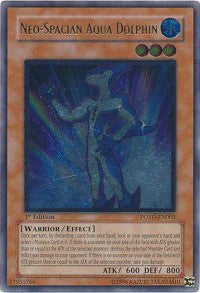 Neo-Spacian Aqua Dolphin (UTR) [POTD-EN003] Ultimate Rare | Play N Trade Winnipeg