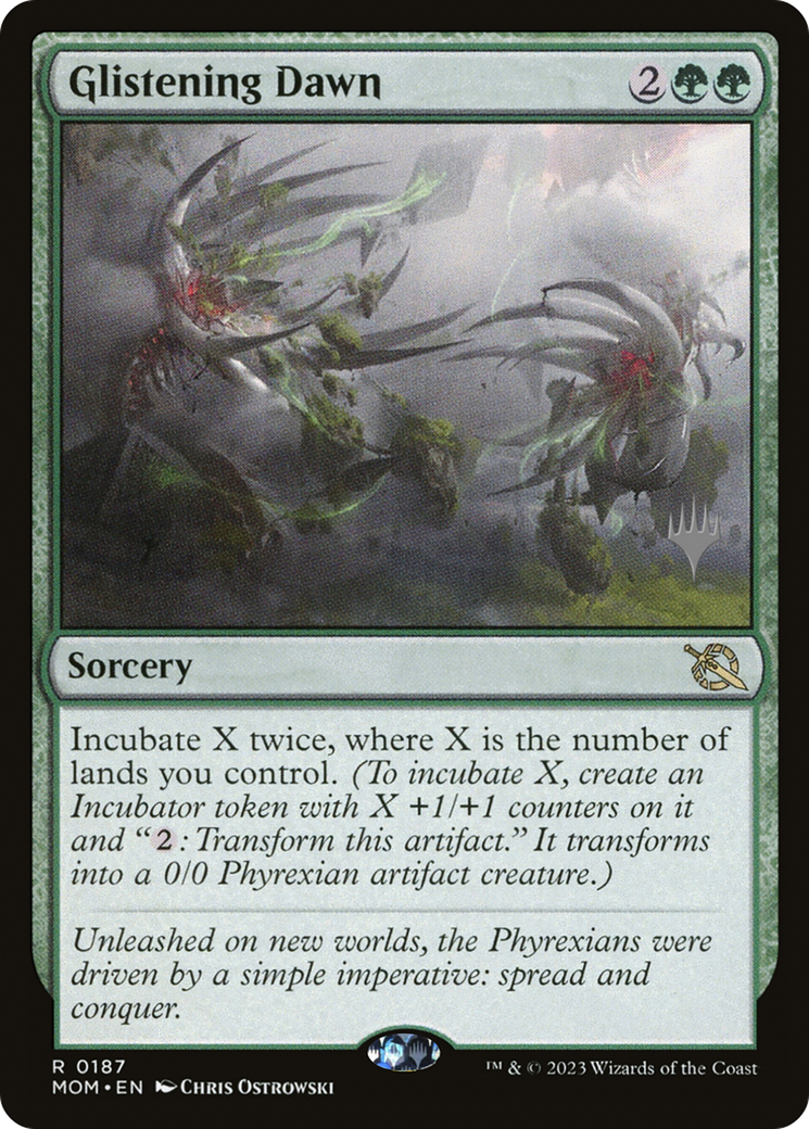 Glistening Dawn (Promo Pack) [March of the Machine Promos] | Play N Trade Winnipeg