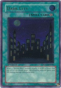 Dark City (UTR) [POTD-EN048] Ultimate Rare | Play N Trade Winnipeg