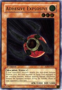 Adhesive Explosive (UTR) [SOI-EN011] Ultimate Rare | Play N Trade Winnipeg