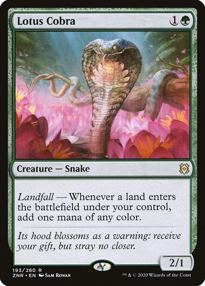 Lotus Cobra [Zendikar Rising] | Play N Trade Winnipeg