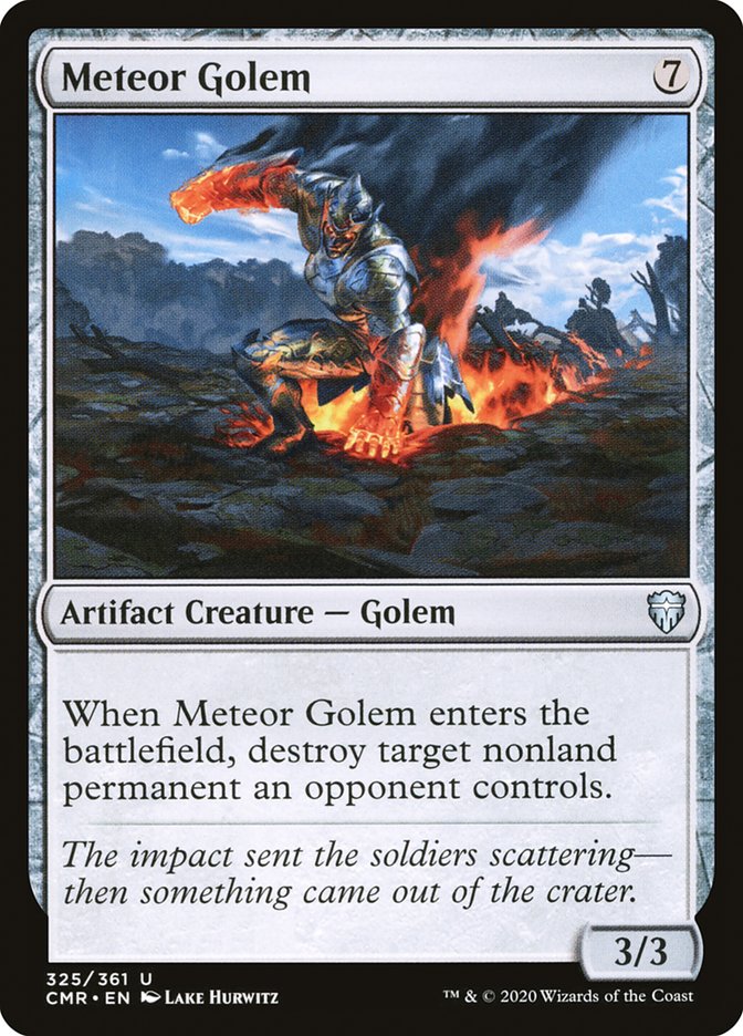 Meteor Golem [Commander Legends] | Play N Trade Winnipeg