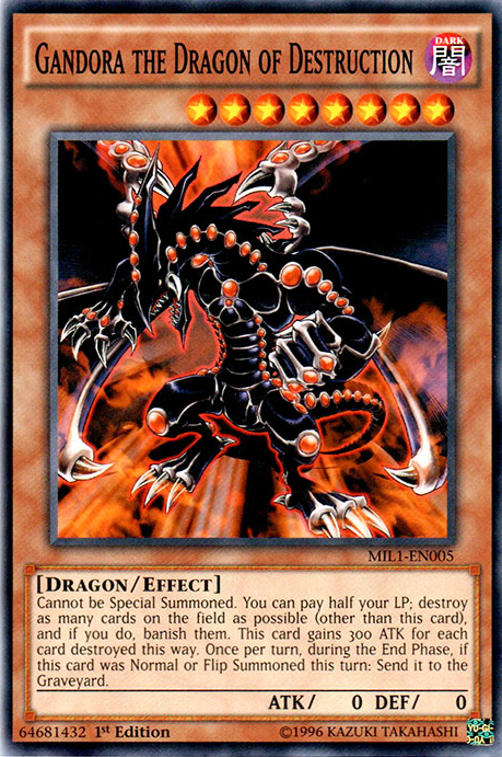 Gandora the Dragon of Destruction [MIL1-EN005] Common | Play N Trade Winnipeg